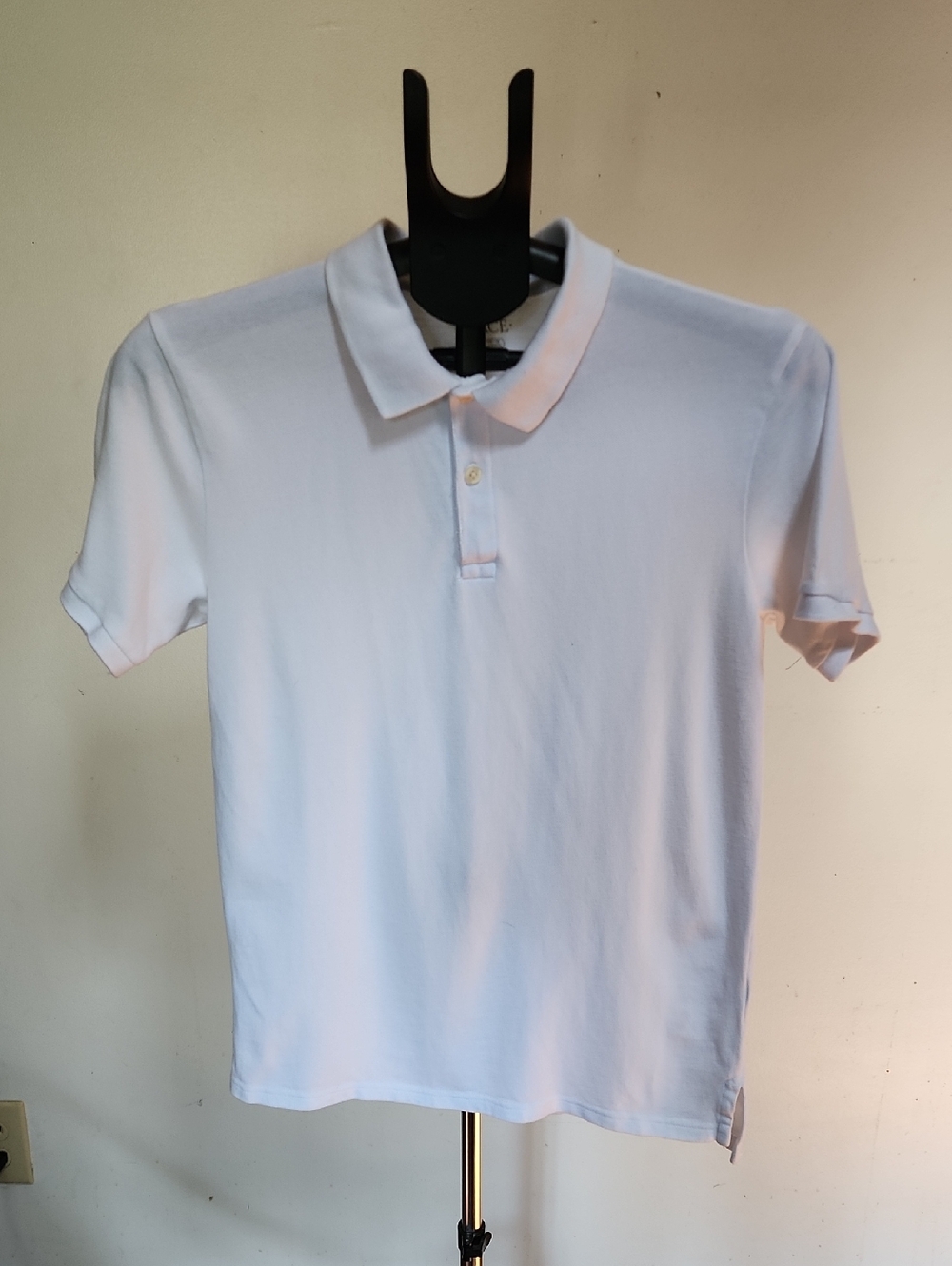 Place Boy's White Polo Shirt